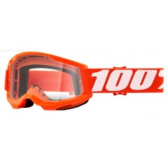 100% STRATA 2 JUNIOR MOTOKROS PROZORNA OČALA ORANGE